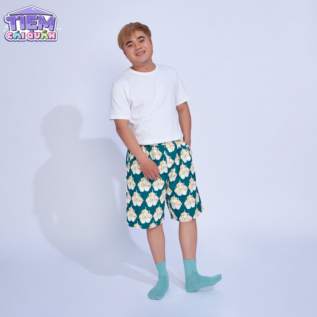 Quần ĐÙI họa tiết ĐÁ BÀO by Tiệm Cái Quần | BigBuy360 - bigbuy360.vn