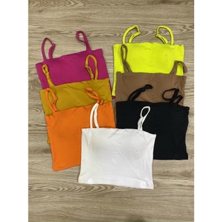 ÁO THUN 2 DÂY CROPTOP CHẤT ĐẸP
