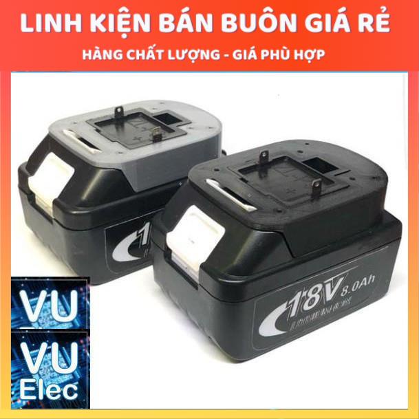 Chân đế pin makita có tiếp điểm 14.4v - 18v