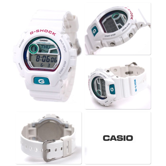 Đồng Hồ Nam Casio G Shock GLX-6900-7DR chống nước độ sâu 200m - Đồ Thị Thuỷ Triều -