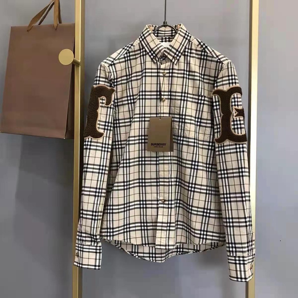 Áo Sơ Mi Nam Dài Tay Phong Cách Burberry
