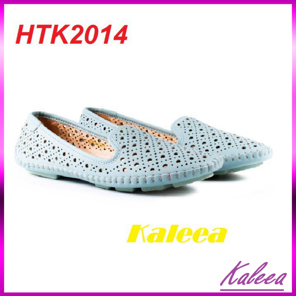 HOT 2021 Giày slipon - Kaleea HTK2014 - Giày bệt nữ da bò thật siêu nhẹ, form thúc (chúc), siêu êm ,