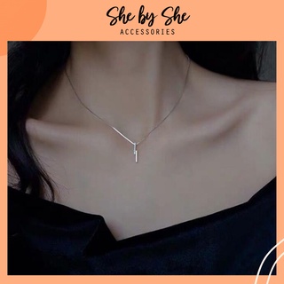 Dây chuyền nữ bạc 925 dây mảnh không han gỉ bền đẹp SHEBYSHE - DC14.5