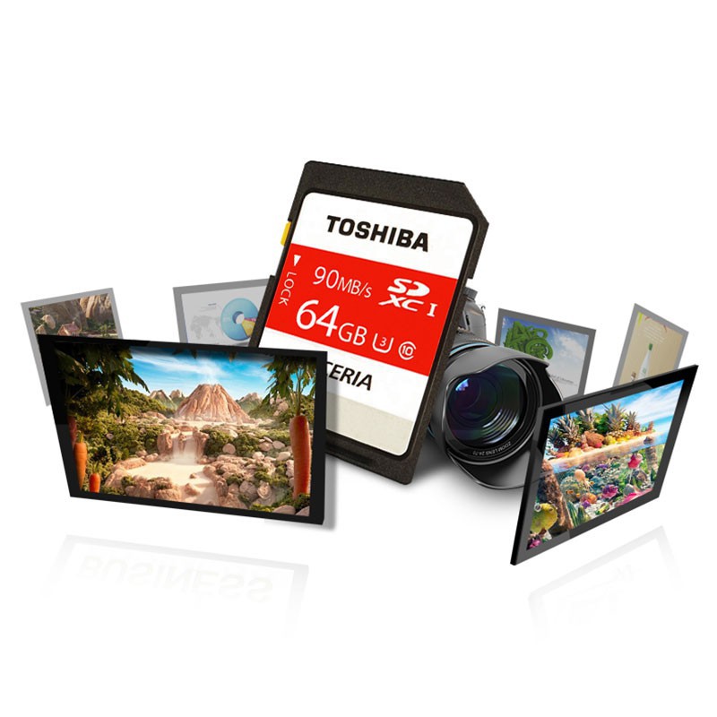 Thẻ Nhớ Sdhc 64Gb Toshiba Exceria N302 90Mb/S Uhs-I U3 Class 10 Hổ Trợ 4K - Chính Hãng  - chuyensiphukien1 | BigBuy360 - bigbuy360.vn