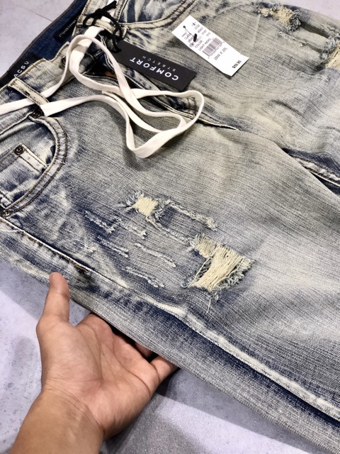Quần jeans hàng đẹp có khóa zips