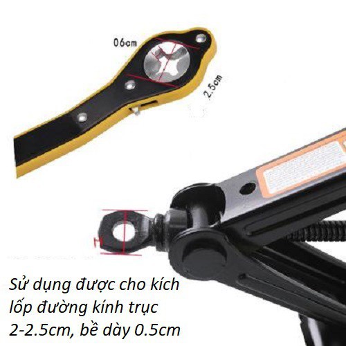 Tay Đòn Bẩy Kích Chữ A Nâng Gầm Dễ Dàng Đường Kính Tiết Diện Từ 2-2.5cm