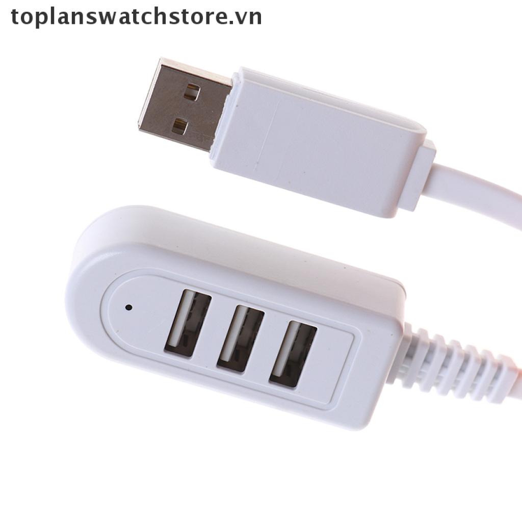 Hub Chia 3 Cổng USB 3.0 Tốc Độ Cao Cho Máy Tính