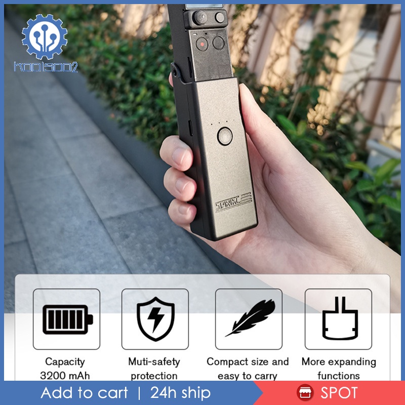 Hộp Sạc Dự Phòng Không Dây Cho DJI Pocket 2 Koolsoo2