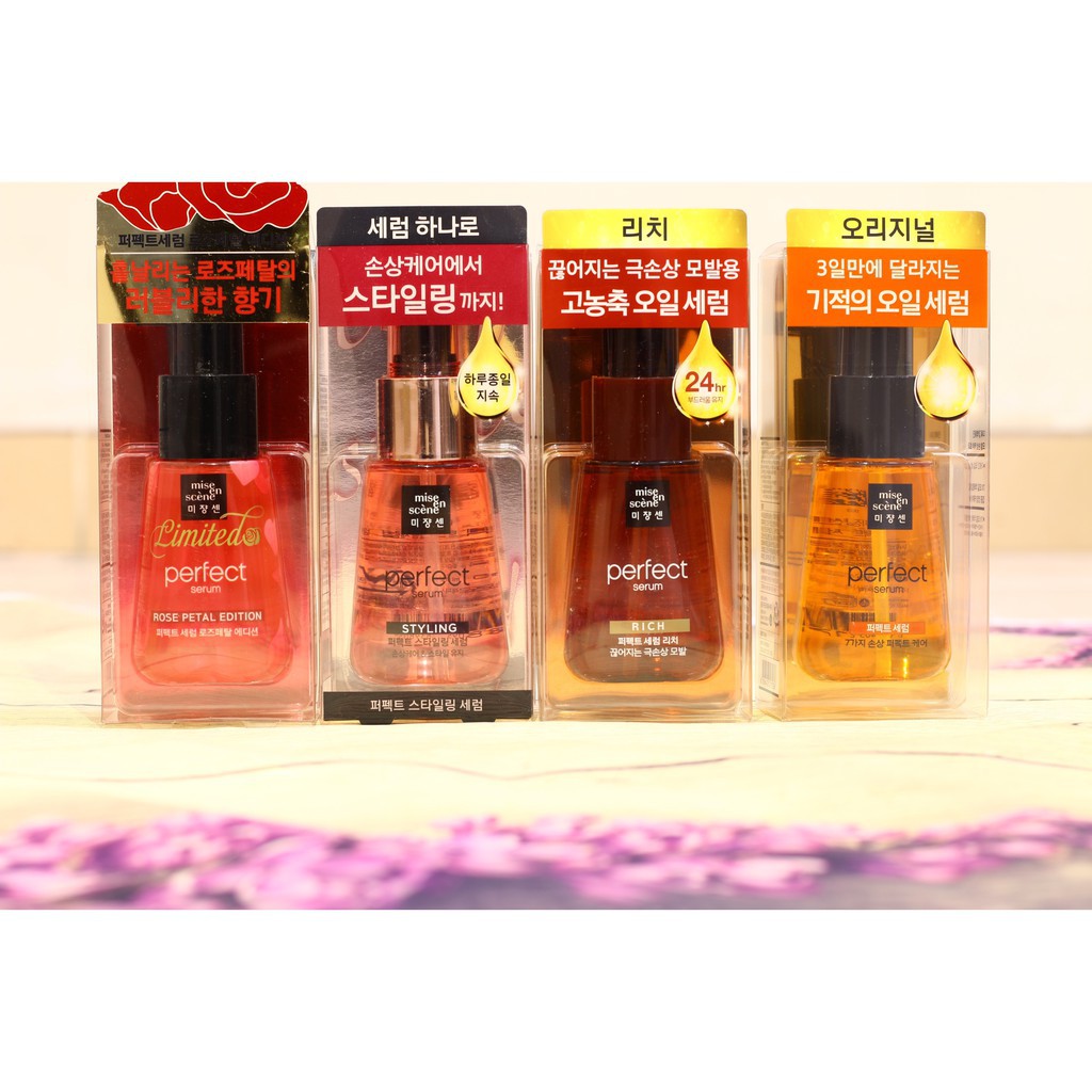 Tinh Dầu Dưỡng Tóc Mise En Scene Perfect Repair Hair