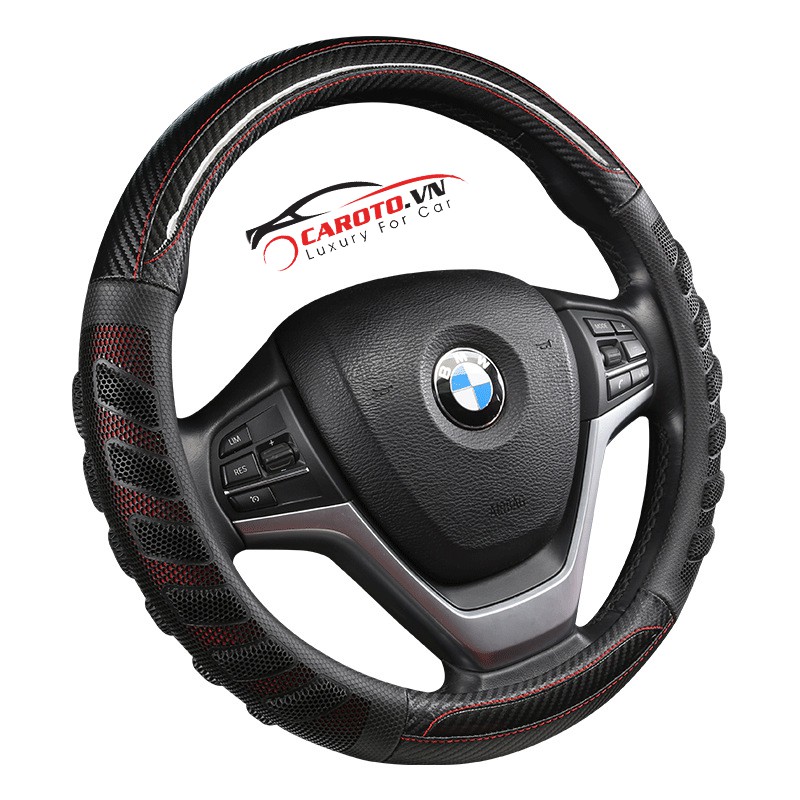 Bọc Vô Lăng Thể Thao Sợi Carbon CCVL023