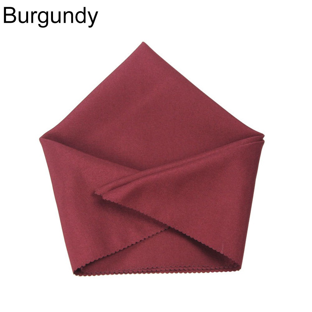 Khăn ăn ăn hình vuông màu trơn kích thước 19 inch dùng cho bàn ăn