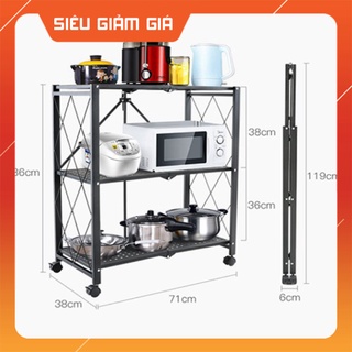 Kệ Gấp Gọn - Để Đồ Đa Năng 3/4/5 tầng