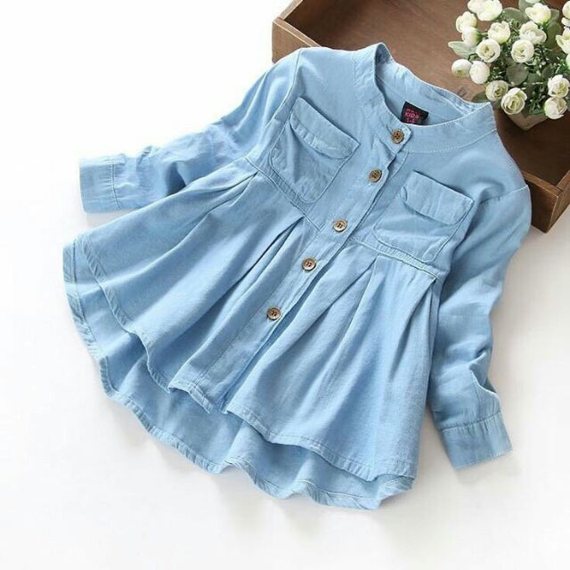 Combo trả khách đầm jean siêu xinh