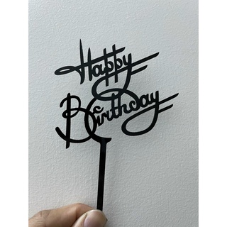 Cắm chữ mica HPBD (giao ngẫu nhiên)