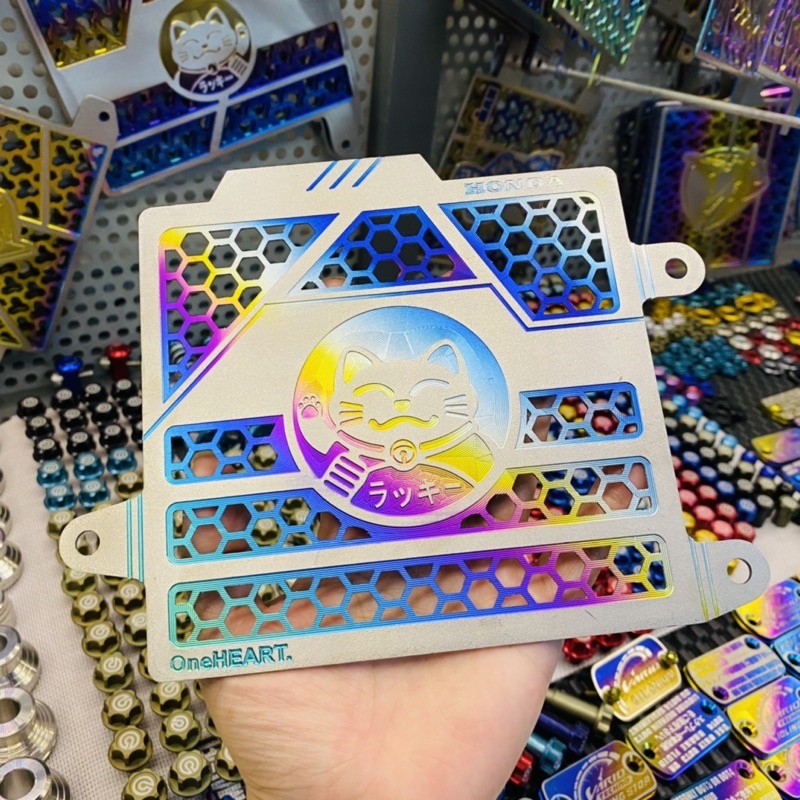 Che Két Nước TITANIUM MÈO MAY MẮN NEKO