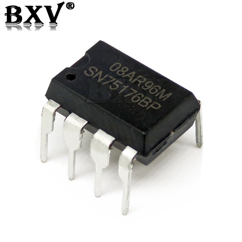 10 Cái / lốc SN75176BP DIP8 SN75176 DIP 75176 Mới Và IC