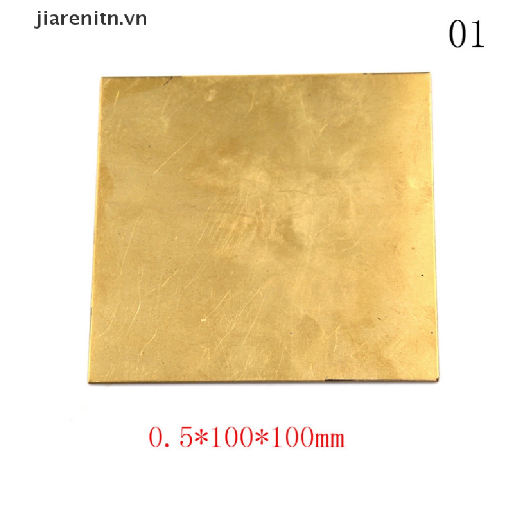 Tấm Lá Đồng 0.5mm / 0.8mm / 1mm / 2mm 100X100mm Chuyên Dụng