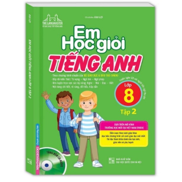 Sách - Em học giỏi tiếng Anh lớp 8-tập 2