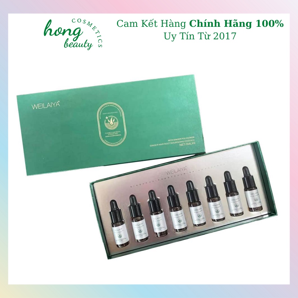 [1 HỘP 8 LỌ] Huyết thanh Serum Weilaiya Hỗ Trợ Mọc Tóc