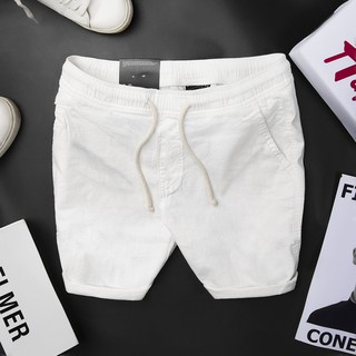 Quần Shorts Đũi Nam Thoáng Mát Cạp Chun Form Ôm Nhẹ Thoải Mái - POLIDO