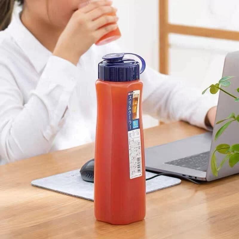 BÌNH NƯỚC 1 LÍT NAKAYA NHẬT BẢN - BÌNH NHỰA TỦ LẠNH CHỊU NHIỆT 140 ĐỘ 2 LÍT