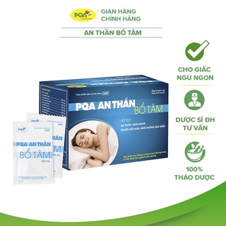 PQA AN THẦN BỔ TÂM: an thần, ngủ ngon, dùng cho người hay bị Mất ngủ, Stress