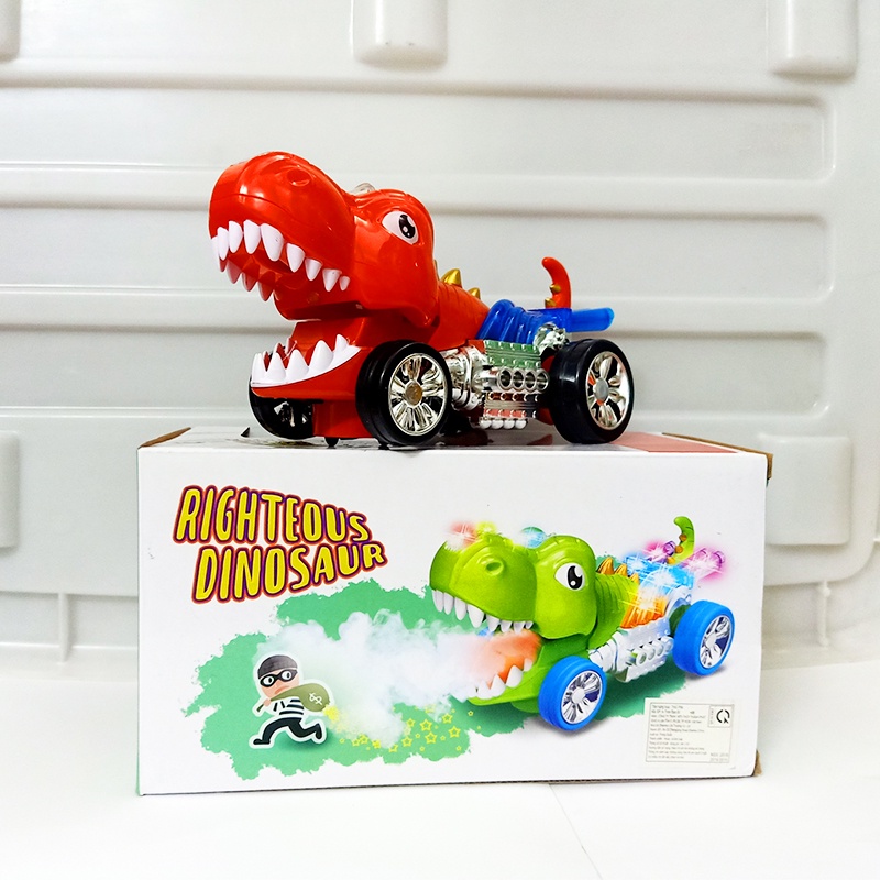 Xe khủng long phun sương