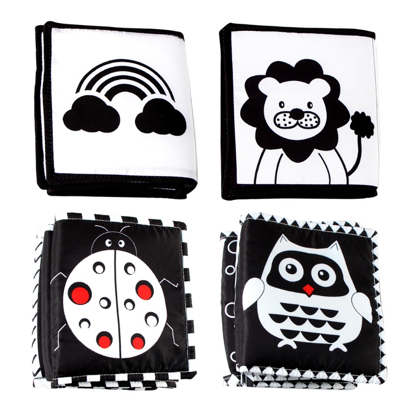 Sách Vải Treo Cũi Em Bé Mềm Thân Thiện Với Da Có Thể Giặt Được