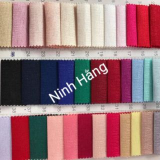 Vải tafta nhũ đủ màu đẹp