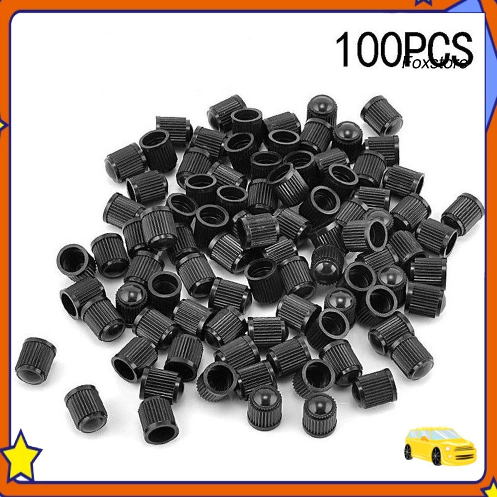 100 Nắp Van Bánh Xe Bằng Nhựa fs-47】