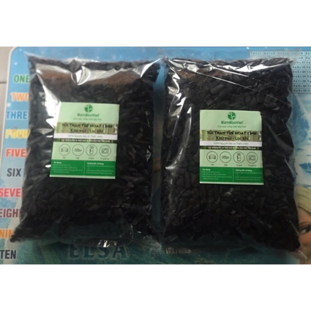 Than tre hoạt tính dạng hạt 3kg