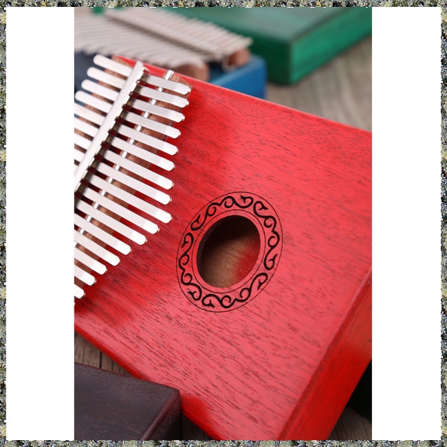 17 Key Kalimba Thumb Piano Kids Adults Body Music Finger Percussion Keyboard