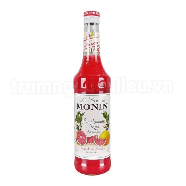 Monin Pink Grapefruit Syrup 700ml ( vị bưởi hồng)