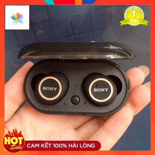 Tai nghe Bluetooth Đen Sony sport TWS-D76 Rất ấm Bass-treble rõ ràng - Bảo Hành 12 tháng