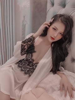 SET ĐỒ NGỦ ÁO CHOÀNG LỤA