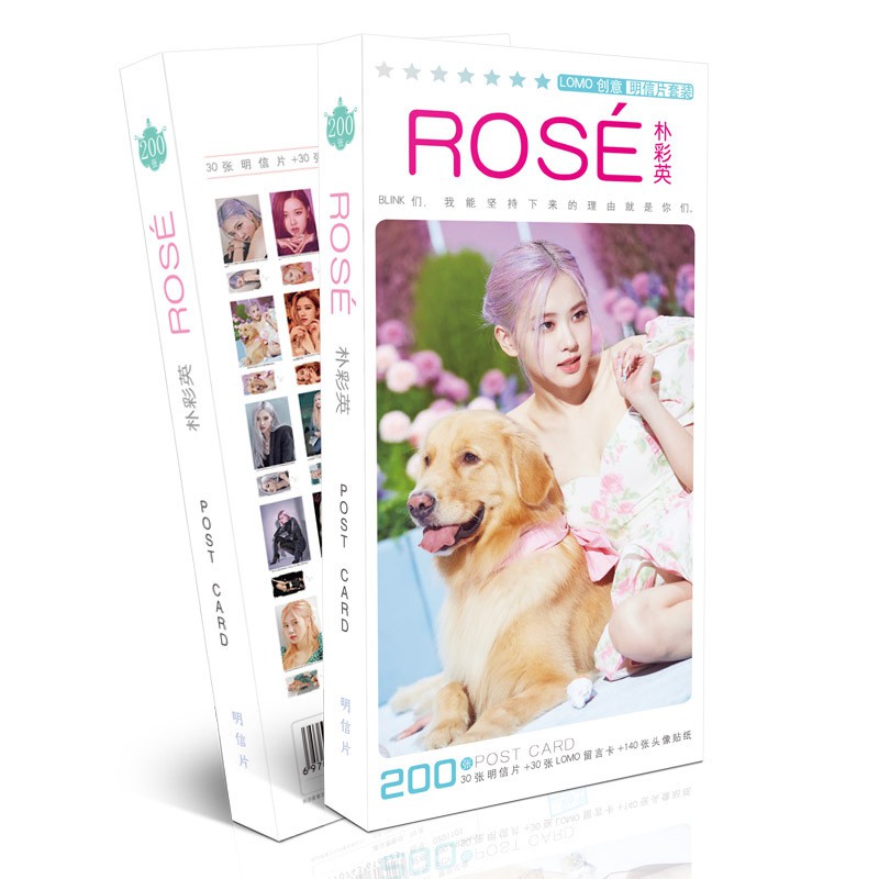 Hộp ảnh ROSE Blackpink mẫu mới 2021