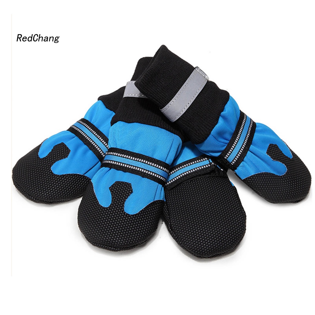 Rc ~ Giày Bốt Cho Chó Cưng Không Có Tiếng Kêu