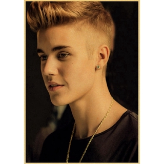 Poster hình ca sĩ Justin Bieber