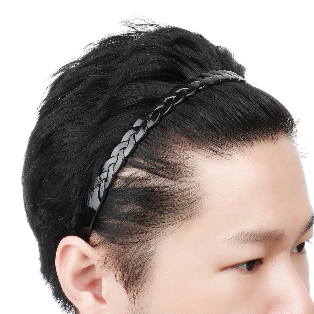 CLEVER Black Anti-Slip Hair Clips Sports Style Simple Fashion For Men And Women