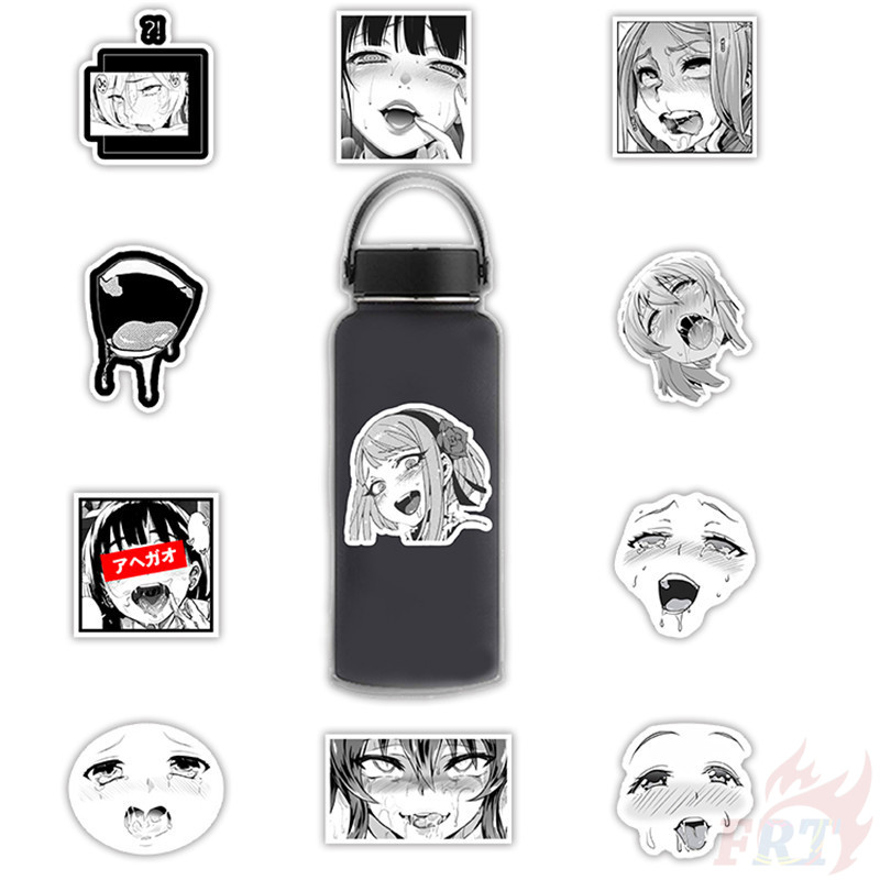 Set 30 đề can hỗn hợp hình cô gái anime gợi cảm ACGN 02 trang trí tự làm thời trang