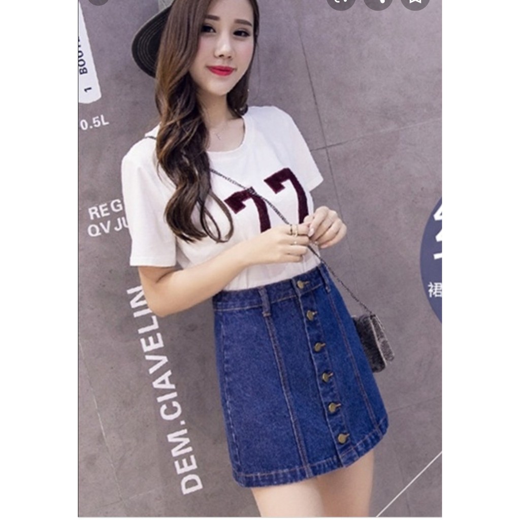 chân váy Rin (Jean) - Chất vải đẹp - trẻ trung - năng động