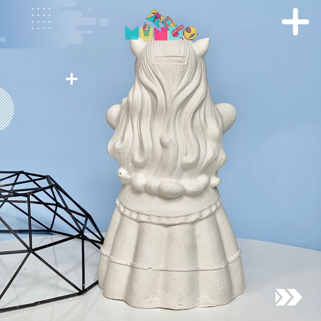 Tượng tô màu cao cấp chọn mẫu SIZE XXL YÊU TINH TIÊN ELF, tượng thạch cao MUNDO