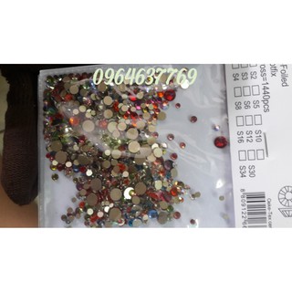 Đá tiệp Nail Trang Trí Móng, Mix Size 1440 viên