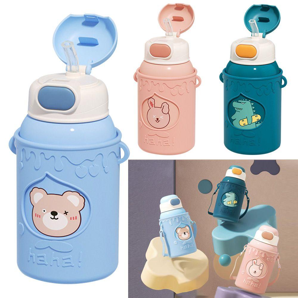 PISTA Bình Nước Silicone Cách Nhiệt Dung Tích Lớn 500ml