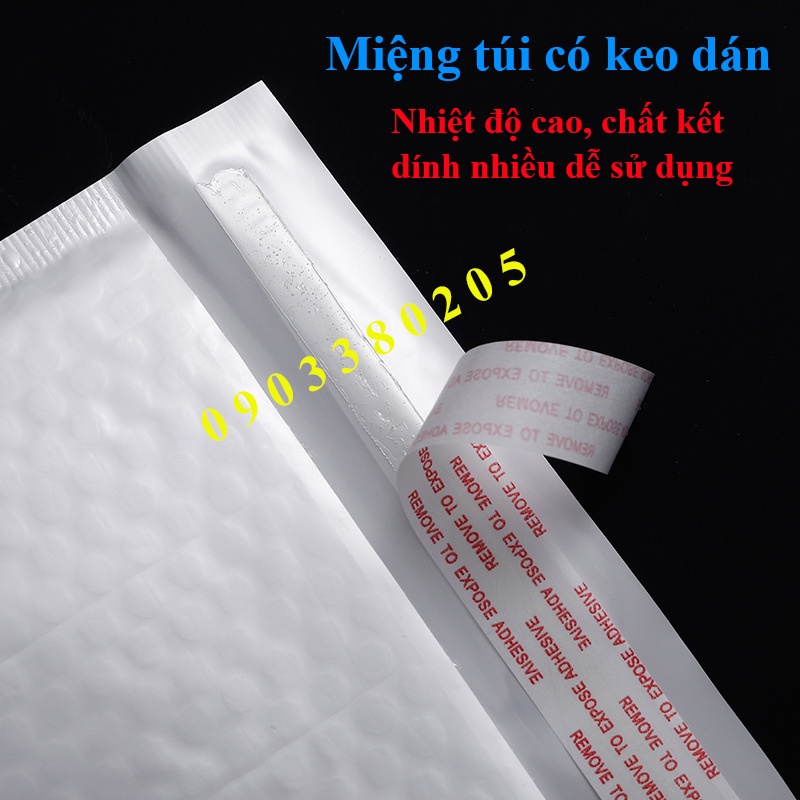 (15*18cm)-Túi bóng khí túi gói hàng chống sốc bóng khí đóng gói hàng hóa an toàn nhiều kích thước