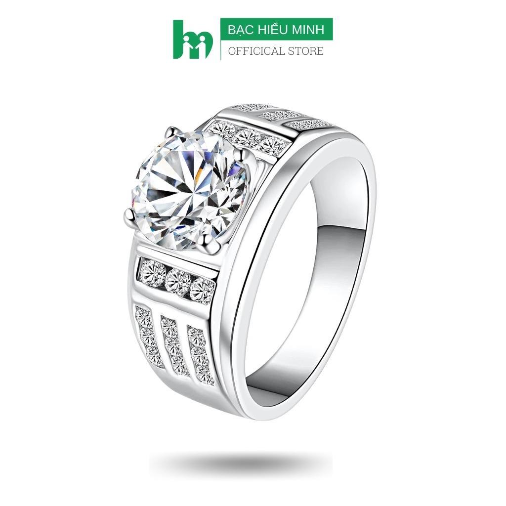 Nhẫn Nam Bạc Hiểu Minh NA566 Bảo Hành Vĩnh Viễn