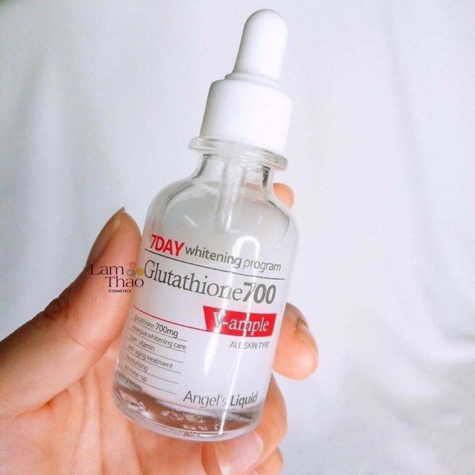 Huyết Thanh Trắng Da Angel’s Liquid 7 Day Whitening Program Glutathione 700 V-ample