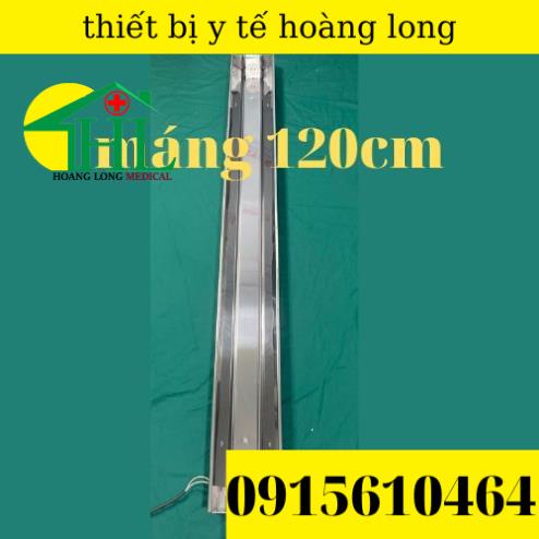 [ComBo Máng + Bóng UV 120cm ] Đèn Cực Tím Diệt Khuẩn Không Khí - Inox