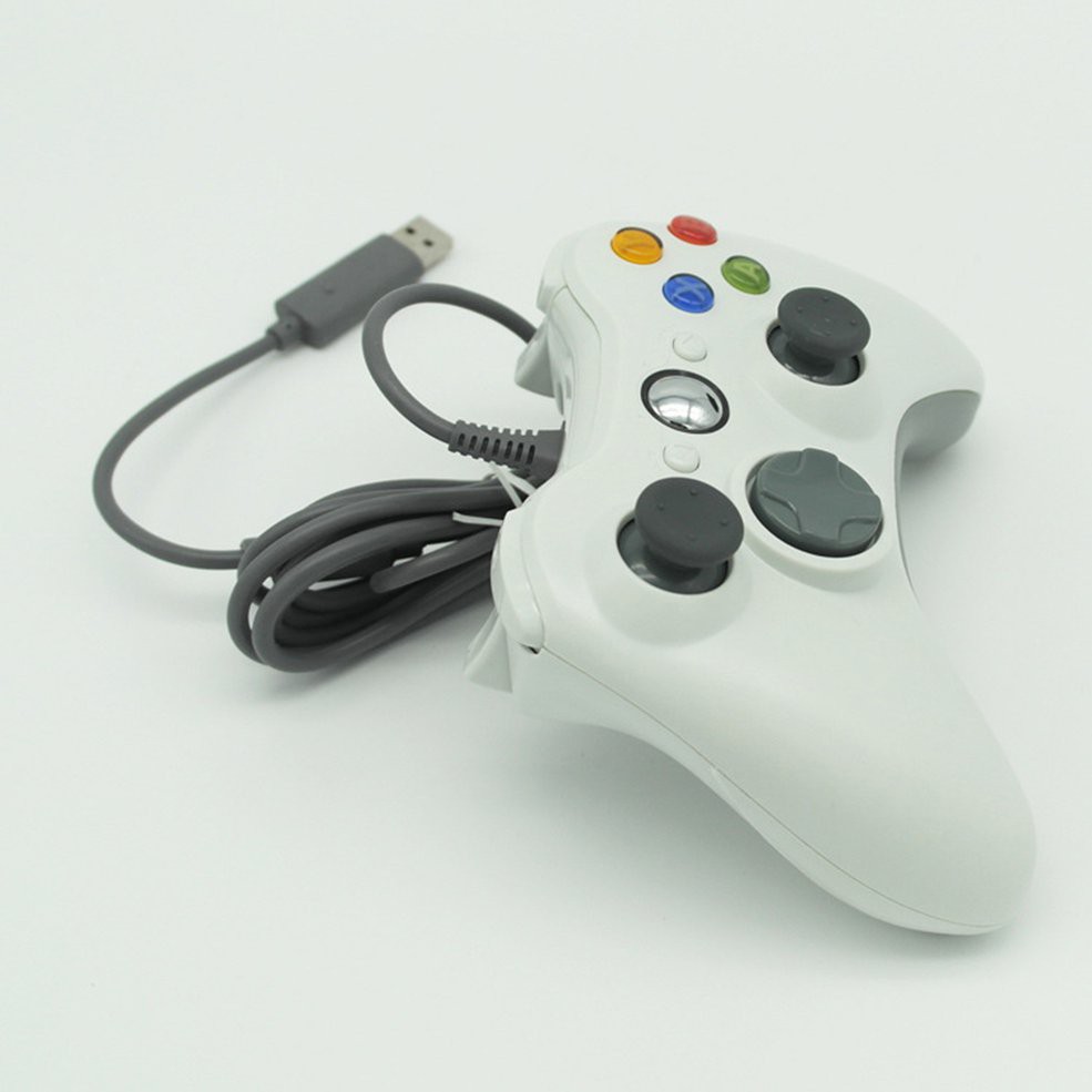 Tay cầm Gamepad có dây USB tương thích cho Microsoft Xbox 360/máy tính xách tay