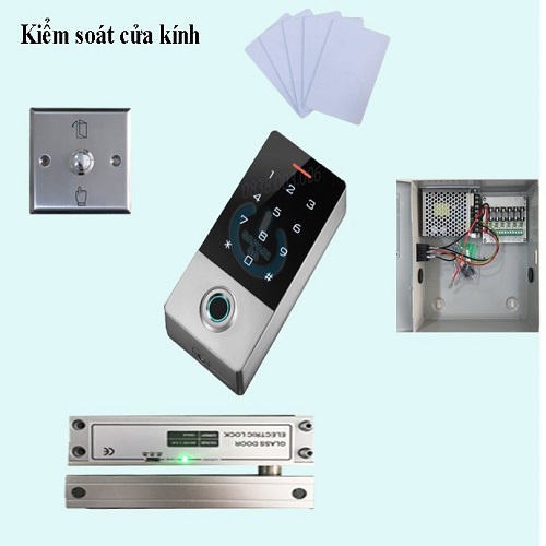 Bộ khóa kiểm soát cửa kính KD-309U